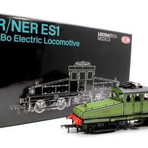 Heljan 1200 North Eastern Railway ES1 NER Green As Preserved Bo-Bo No.1 Electric Locomotive