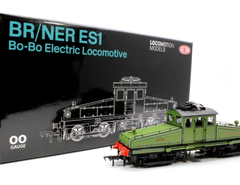 Heljan 1200 North Eastern Railway ES1 NER Green As Preserved Bo-Bo No.1 Electric Locomotive