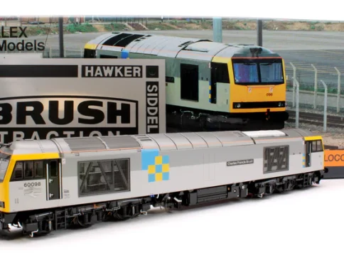 CAVALEX MODELS CM-60098-TGCN SF CLASS 60 098 “CHARLES FRANCIS BRUSH” CONSTRUCTION SECTOR DIESEL ELECTRIC LOCOMOTIVE – DCC SOUND