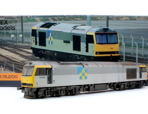 CAVALEX MODELS CM-60098-TGCNW HIGHLY DETAILED PREMIUM WEATHERED CLASS 60 098 “CHARLES FRANCIS BRUSH” CONSTRUCTION SECTOR DIESEL ELECTRIC LOCOMOTIVE