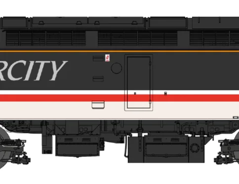 CAVALEX MODELS CM-47847-ICS-SF CLASS 47 INTERCITY SWALLOW NO.47847 DIESEL LOCOMOTIVE – DCC SOUND