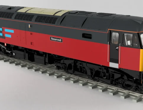 CAVALEX MODELS CM-47770-RES-SF CLASS 47 RAIL EXPRESS SYSTEMS ‘RESERVED’ NO.47770 DIESEL LOCOMOTIVE – DCC SOUND
