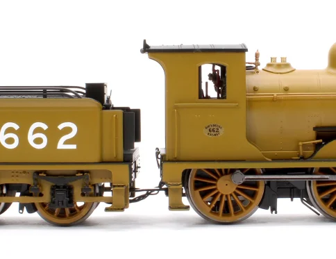 HORNBY R3735 CLASS J36 0-6-0 5662 RAILWAY OPERATING DIVISION ROD KHAKI STEAM LOCOMOTIVE