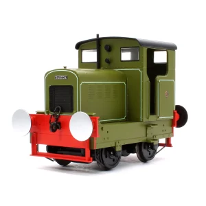 HELJAN 9030 RUSTON & HORNSBY 48DS FACTORY LINED GREEN (OPEN CAB) DIESEL SHUNTER