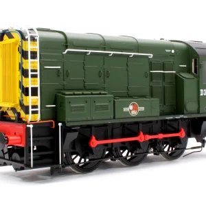 DAPOL 7D-008-019 CLASS 08 D3201 BR GREEN LATE CREST WITH WASP STRIPES DIESEL SHUNTER LOCOMOTIVE