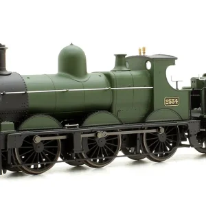 OXFORD RAIL OR76DG005 GWR DEAN GOODS 0-6-0 STEAM LOCOMOTIVE WITH SNOW PLOUGH NO.2534