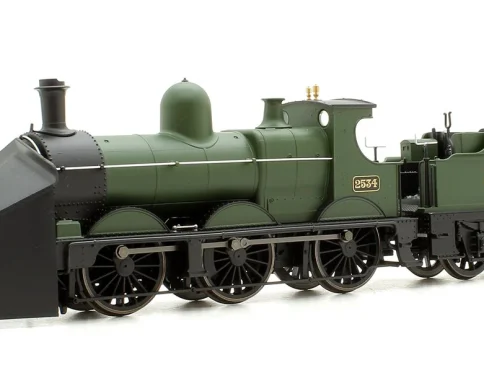 OXFORD RAIL OR76DG005 GWR DEAN GOODS 0-6-0 STEAM LOCOMOTIVE WITH SNOW PLOUGH NO.2534