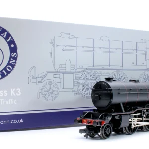 BACHMANN 32-279B LNER K3 FLARED TENDER 203 LNER LINED BLACK STEAM LOCOMOTIVE