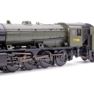 BACHMANN 32-255BSF WD AUSTERITY 2-8-0 STEAM LOCOMOTIVE NO.77196 WD KHAKI GREEN (DCC SOUND)