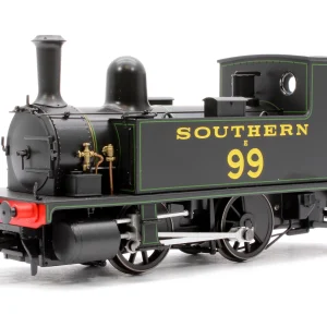 DAPOL 4S-018-015 LSWR CLASS B4 0-4-0T SOUTHERN BLACK LINED 99 - STEAM TANK LOCOMOTIVE