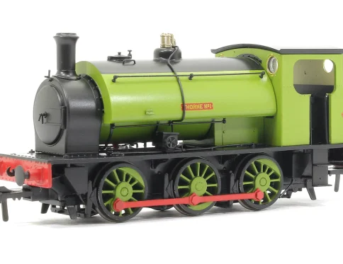 RAPIDO TRAINS UK 903007 16″ HUNSLET “THORNE NO.1” PLAIN GREEN – STEAM TANK LOCOMOTIVE