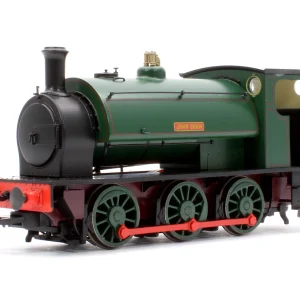 RAPIDO TRAINS UK 903016 16” HUNSLET "JOHN SHAW", NCB SOUTH KIRKBY COLLIERY LINED GREEN, NO. 2375 - STEAM TANK LOCOMOTIVE