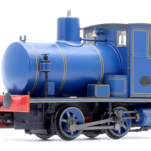 RAPIDO TRAINS UK 965502 ANDREW BARCLAY FIRELESS 0-4-0 - LINED CALEDONIAN BLUE STEAM LOCOMOTIVE - DCC SOUND