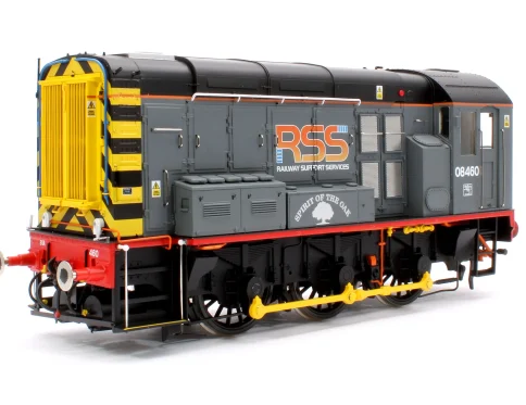 DAPOL 7D-008-021 CLASS 08 08460 RAILWAY SUPPORT SERVICES (RSS) SPIRIT OF THE OAK DIESEL SHUNTER LOCOMOTIVE