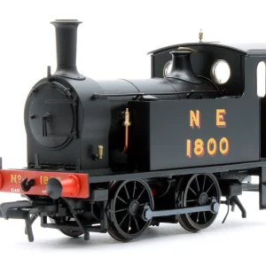 RAPIDO TRAINS UK 932005 LNER Y7 - NO.1800 NE WARTIME LIVERY STEAM LOCOMOTIVE