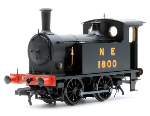 RAPIDO TRAINS UK 932005 LNER Y7 – NO.1800 NE WARTIME LIVERY STEAM LOCOMOTIVE