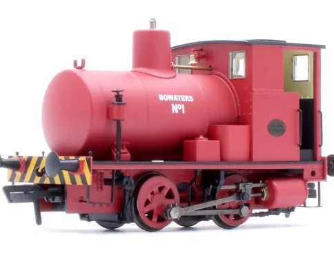 RAPIDO TRAINS UK 965005 ANDREW BARCLAY FIRELESS 0-4-0 – BOWATERS (ELLESMERE) NO.1 (WORKS NO. 1982) STEAM LOCOMOTIVE