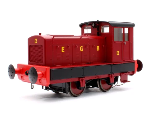 ACCURASCALE ACC2853 RUSTON AND HORNSBY 88DS 245033/1947 EASTERN GAS BOARD TOTTENHAM NO. 12 DARK RED DIESEL SHUNTER