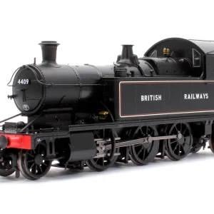RAPIDO TRAINS UK 951006 GWR 44XX ‘SMALL PRAIRIE’ BRITISH RAILWAYS (SANS SERIF) LINED BLACK NO.4409 2-6-2T STEAM LOCOMOTIVE