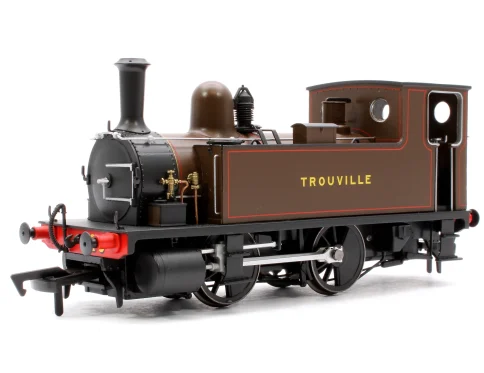 DAPOL 4S-018-014 LSWR CLASS B4 0-4-0T TROUVILLE BROWN 89 – STEAM TANK LOCOMOTIVE