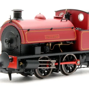 DAPOL 4S-024-009D HAWTHORN LESLIE 0-4-0 LINED MAROON `WALLABY' AUSTRALIAN IRON & STEEL CO - STEAM TANK LOCOMOTIVE - DCC FITTED