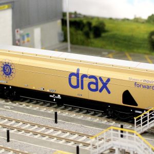 HORNBY R60322 DRAX BIOMASS GOLD 50TH ANNIVERSARY WAGON