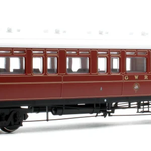 DAPOL 4P-004-001 AUTOCOACH GWR 37 LINED CRIMSON LAKE