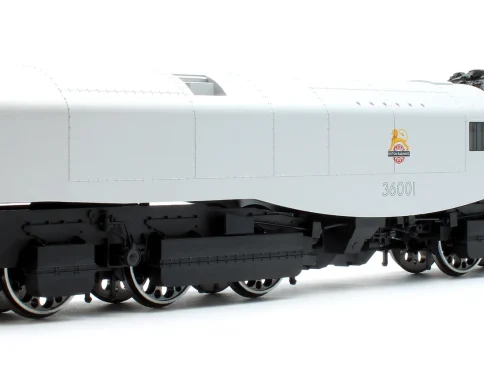 KR MODELS LEAD-OO-R-P-CREST SR BULLEID “THE LEADER” PROTOTYPE GREY (EARLY CREST) 0-6-6-0 ARTICULATED STEAM LOCOMOTIVE