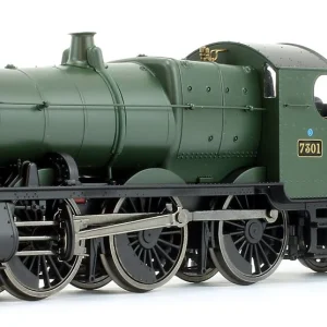 DAPOL 4S-043-003 GWR MOGUL 2-6-0 LOCOMOTIVE GREEN WITH GWR & BR SMOKE BOX NUMBER PLATE #7301