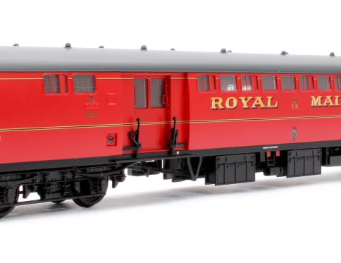 BACHMANN 39-421C BR MK1 POS POST OFFICE SORTING VAN POST OFFICE RED (WITH NET) NO. W80301