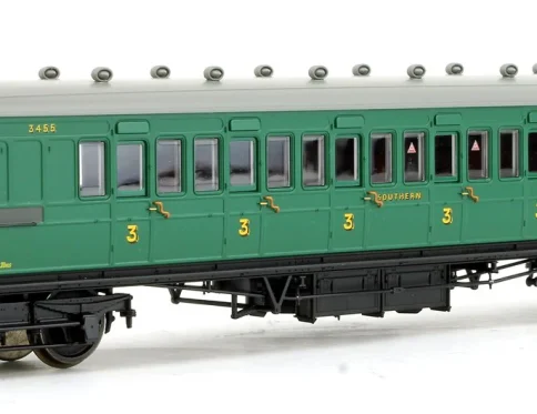 BACHMANN 39-623 SE&CR 60FT BIRDCAGE BRAKE THIRD SR MALACHITE GREEN 3455