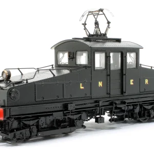 HELJAN 1202 NORTH EASTERN RAILWAY ES1 LNER UNLINED BLACK BO-BO ELECTRIC LOCOMOTIVE NO.1