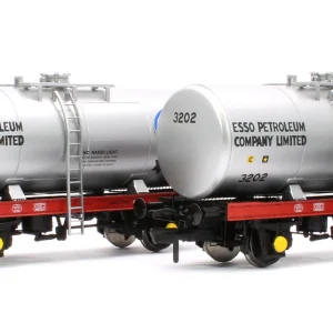 HELJAN 1155 35T ‘A TANK’ ESSO SILVER/RED (FULL BRANDING) NO.3200/3201/3202/3203 4-PACK