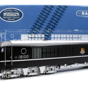 Heljan 1810 BR Gas Turbine 18100 Class in BR Black with Silver Trim (As Built 1951) Locomotive